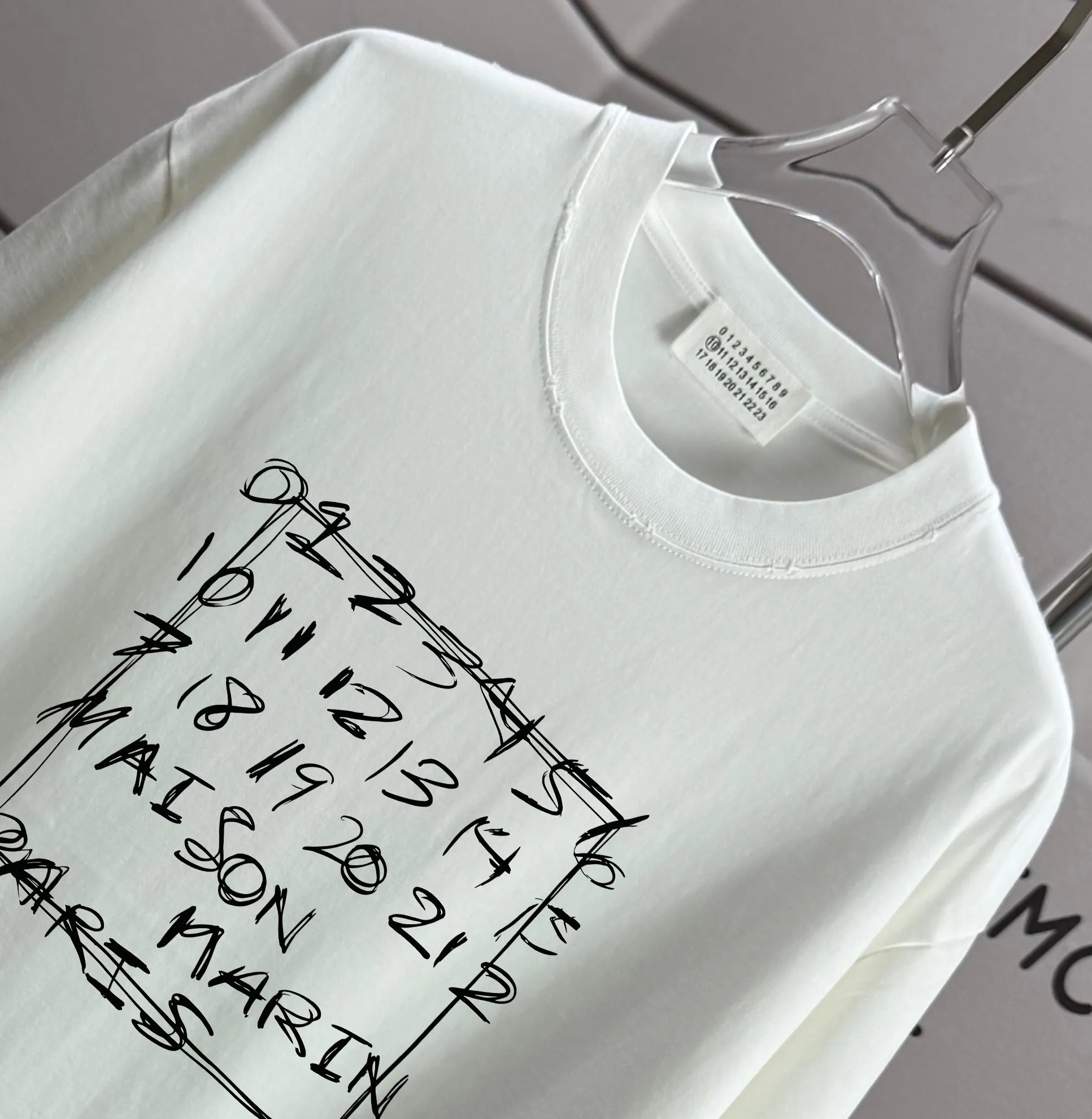 # MM 6 *2026 New Arrival 320 tee Same Style : Size :S M L XL XXL Size： S （90-130 ） M （120-150 ） L （140-165 ） XL （160-180 ） XXL （180-210 ）